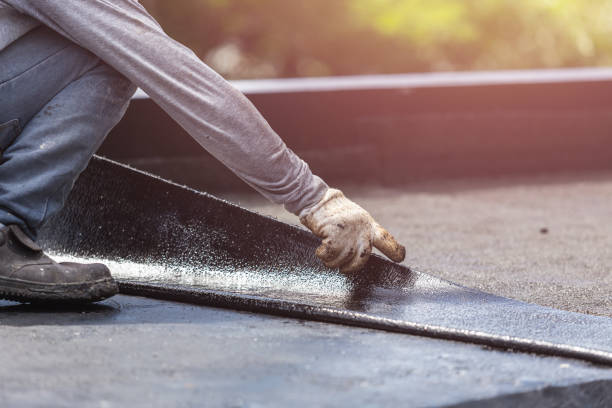 Professional Waterproofing technician working in Forked River, NJ